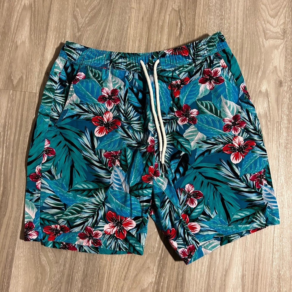 Tropical Swim Trunks